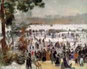 皮埃尔 奥古斯特 雷诺阿 : Skaters in the Bois de Boulogne